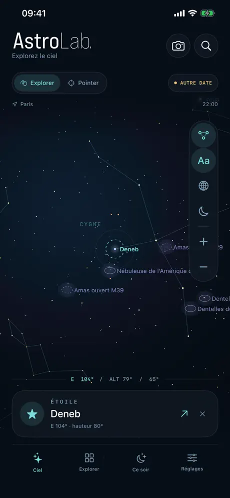 Aperçu de AstroLab